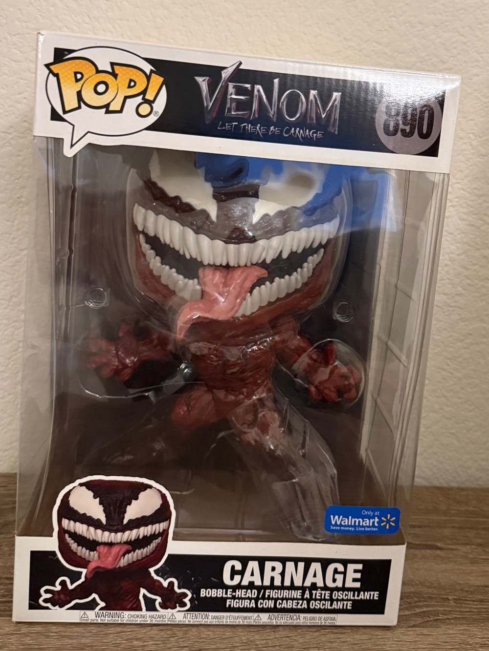 Funko Pop! 10 in : Venom 2 - Carnage